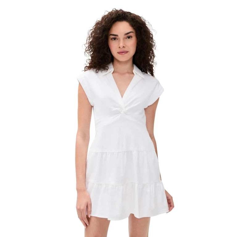 ALICE + OLIVIA Mila Mini Dress White 6
