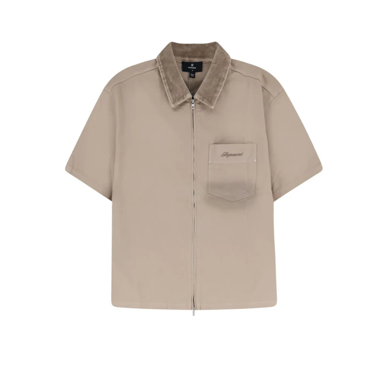 Shirt Men color Kaki (MLM10053837)