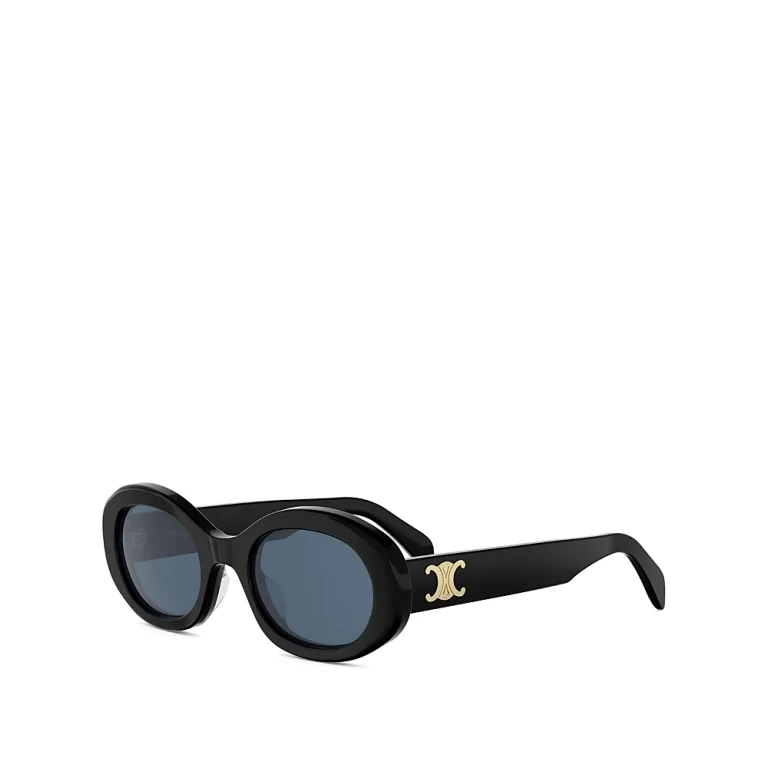 Celine Triomphe Oval Sunglasses, 52mm