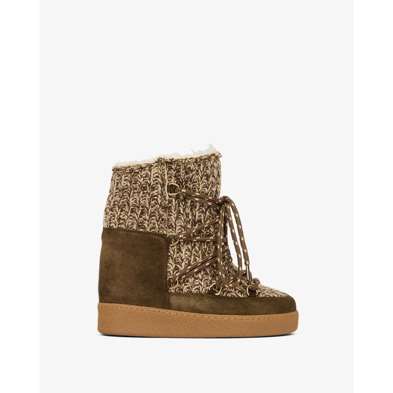 Boots Nowla - Femme - Bronze - Taille 37 - Isabel Marant