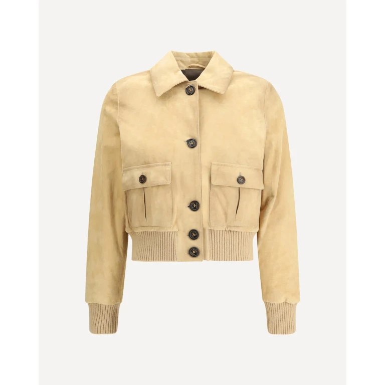VALSTAR Suede leather Jacket Female 44