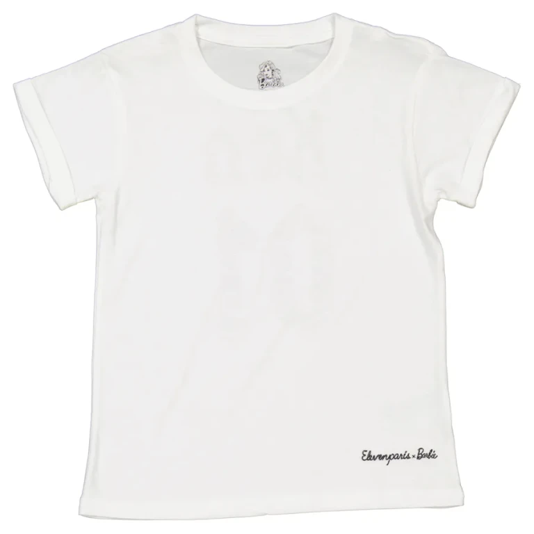 Eleven Paris Boys White Kenbar Short-Sleeve T-Shirt