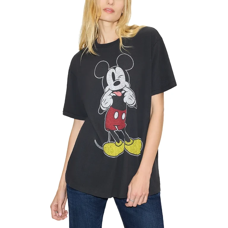 Re/Done Silly Mickey Boyfriend Tee
