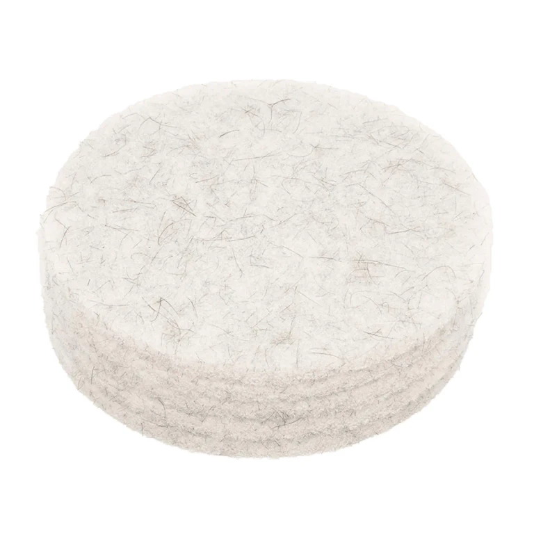 Nilfisk Replacement 20" Natural Blend White Medium Aggressive Burnishing Pads - 5 Pack