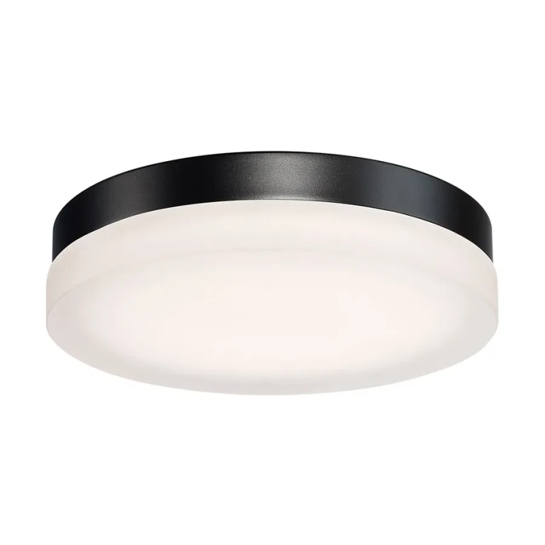 Black LED Flush Mount from the Circa Collection