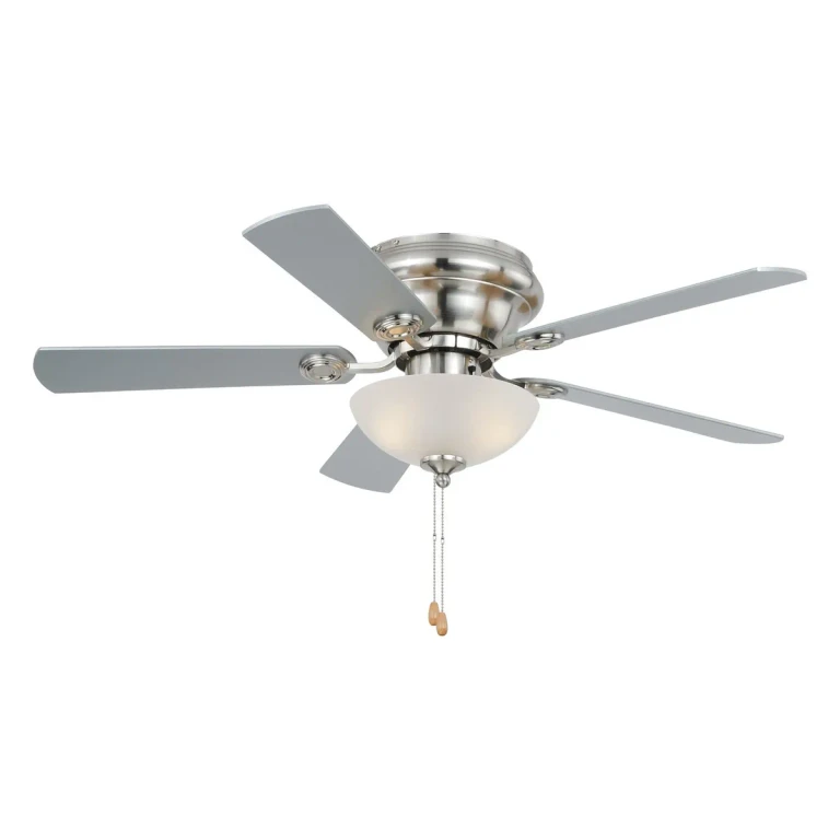 Satin Nickel 42"Ceiling Fan from the Expo Collection