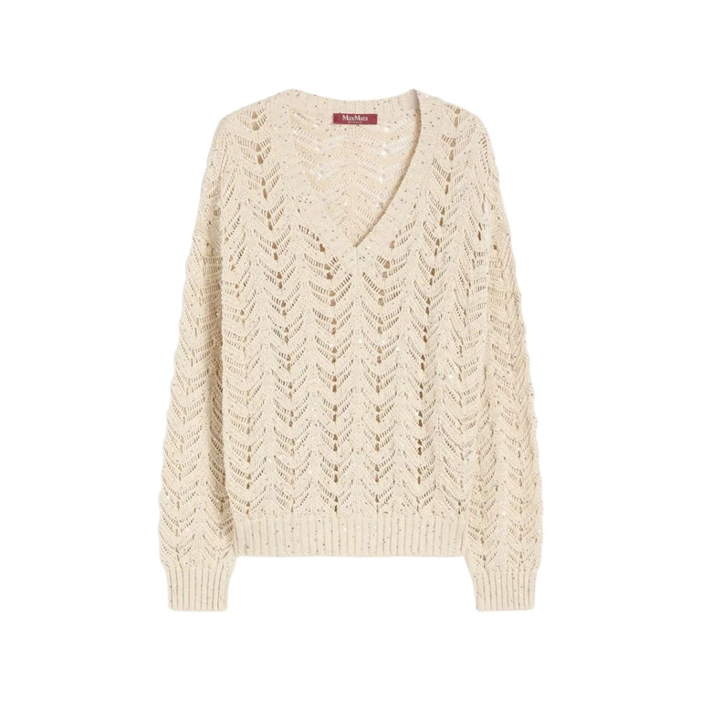 Max Mara Studio Sweaters Beige - Women