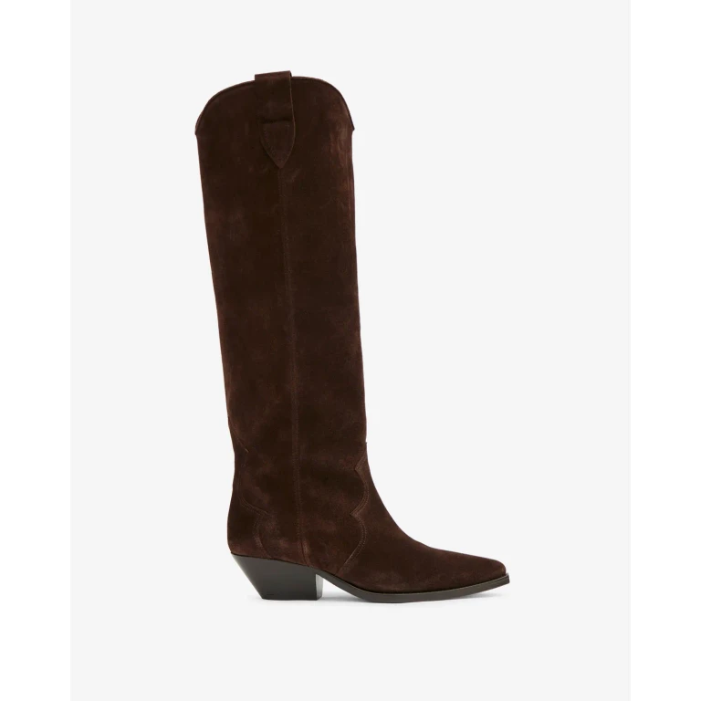 Bottes Denvee - Femme - Chocolat - Taille 36 - Isabel Marant