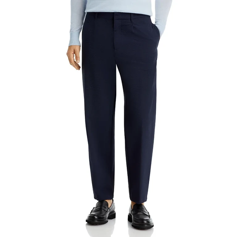 Emporio Armani Technical Seersucker Pants