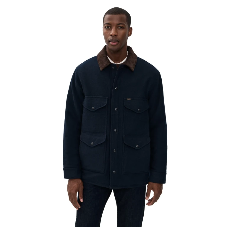 Filson Spokane Insulated Cruiser Coat Navy XL