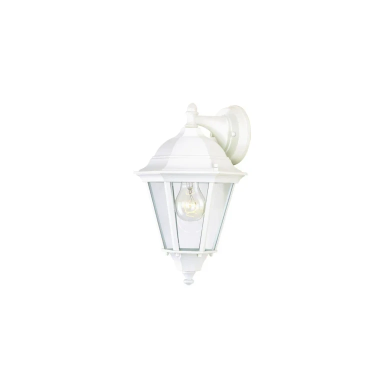 White One Light Outdoor Wall Lantern from the Westlake Collection