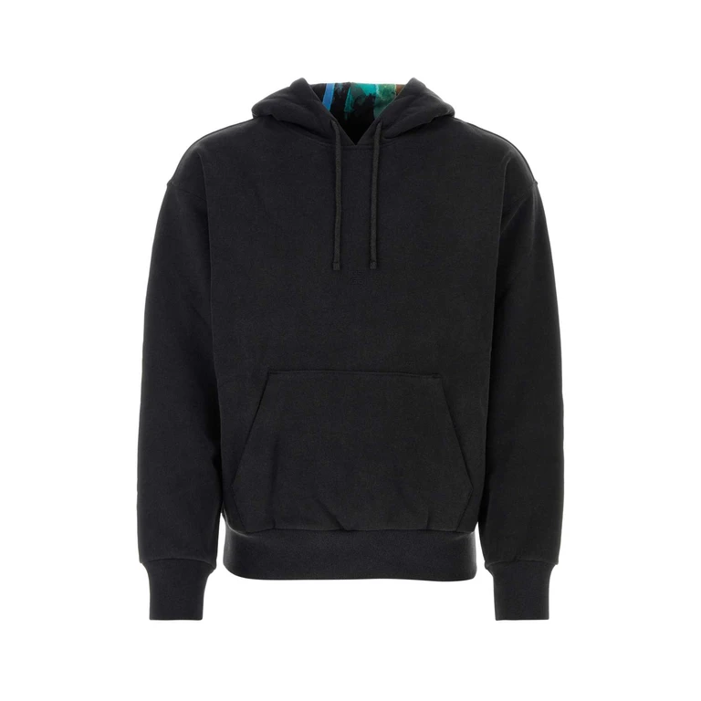 Givenchy Slate Cotton Sweatshirt Fadedblack Exterior: Felpe - Men