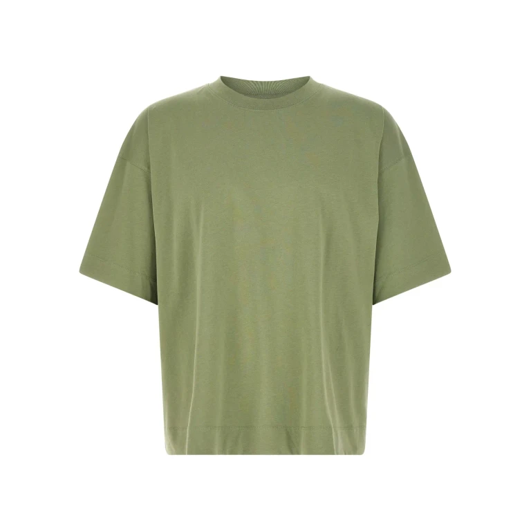 Dries Van Noten Black Cotton Heno Oversize T-shirt