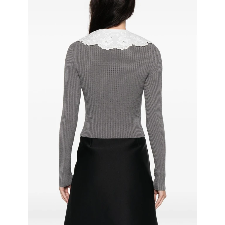 Self-Portrait Sweaters Grigio - Women