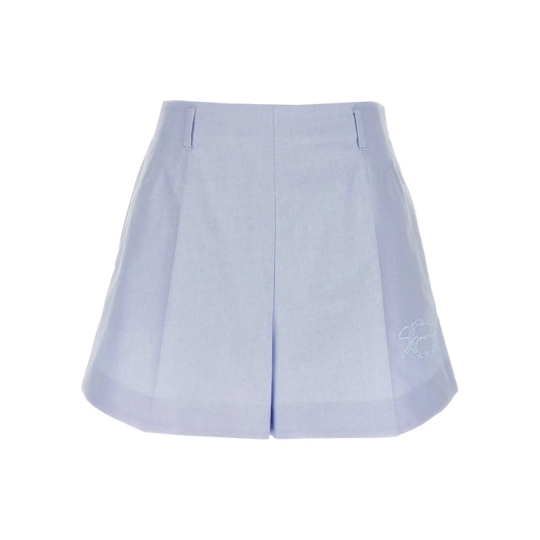 Givenchy High-waisted Cotton Shorts