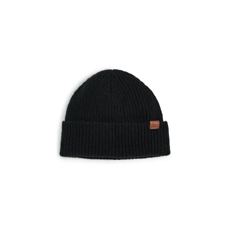 Faherty Wool Cashmere Watch Beanie Black One Size