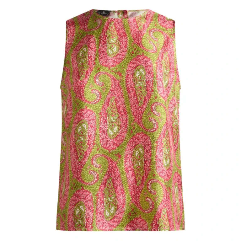 Top con motivo Paisley de Etro