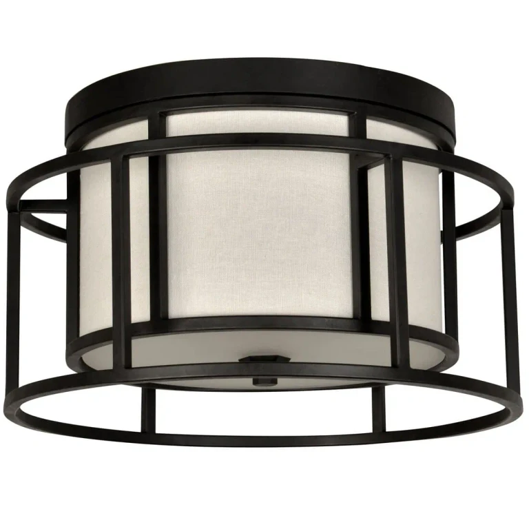 Brian Patrick Flynn for Hulton 15" Ceiling Light in Matte Black