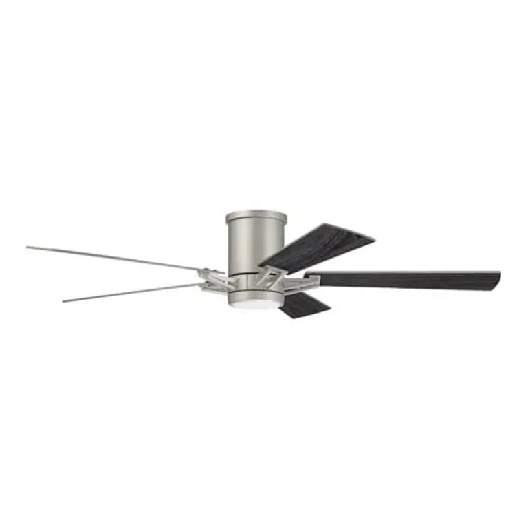 Painted Nickel 52"Ceiling Fan from the Wyatt Collection