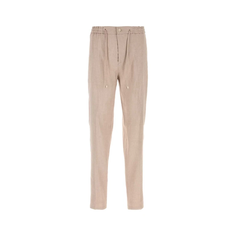 Sand Linen Blend Pant M0121 Lino Viscosa Elastan Pantaloni - Men