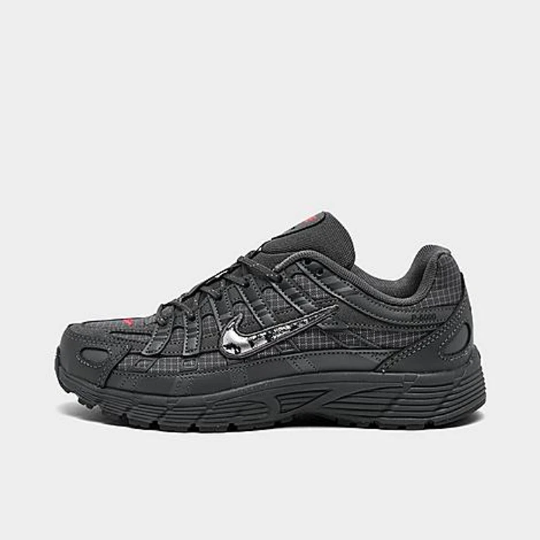 Nike Big Kids P-6000 Freizeitschuhe Summit White/University Blue/Stadium Green Größe 3.5