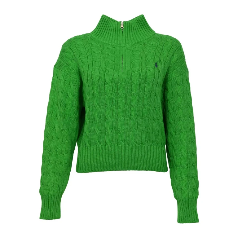 Polo Ralph Lauren Pull Col Rond - Vert