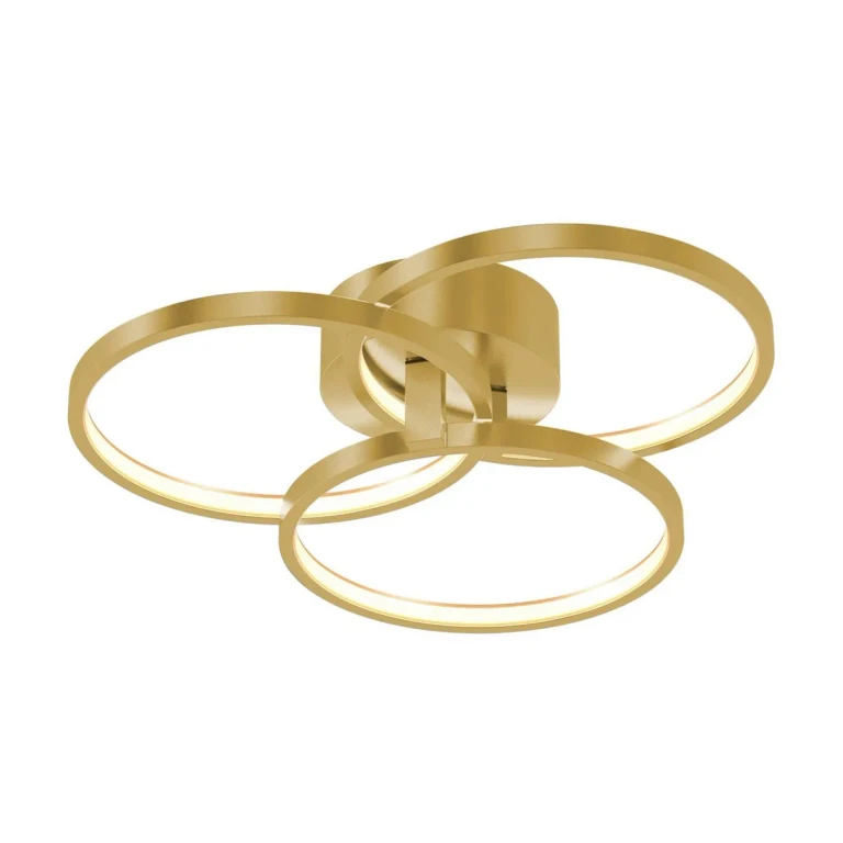 Orion LED Flush Mount in Satin Brass