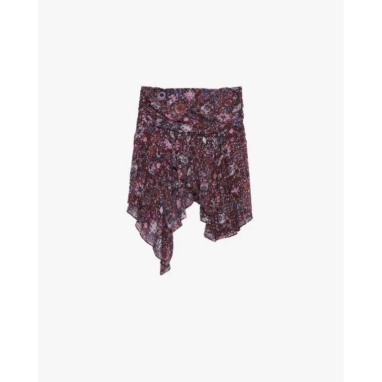 Jupe Berenicia - Femme - Prune - Taille 34 - Marant Étoile