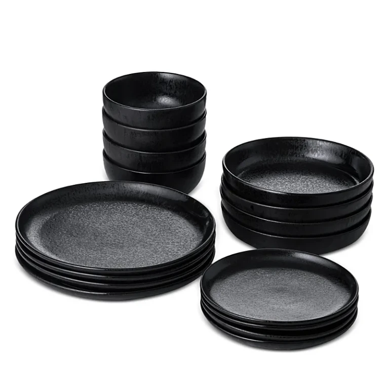 Fortessa Sound Midnight Dinnerware 16-Piece Dinnerware Set