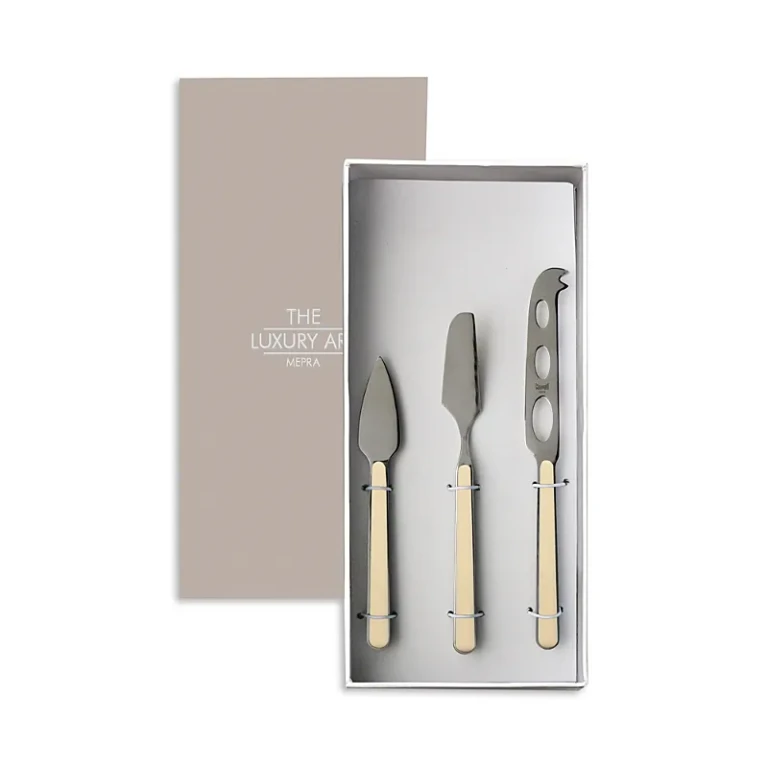 Mepra Fantasia Sesame 3 Piece Cheese Knife Set