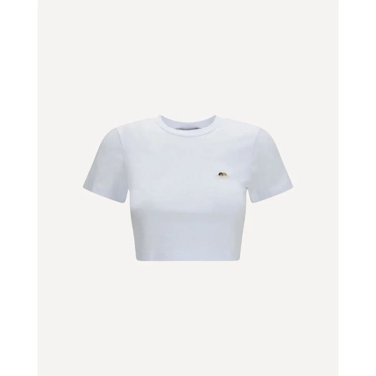 FIORUCCI Angels patch cropped T-shirt Female S