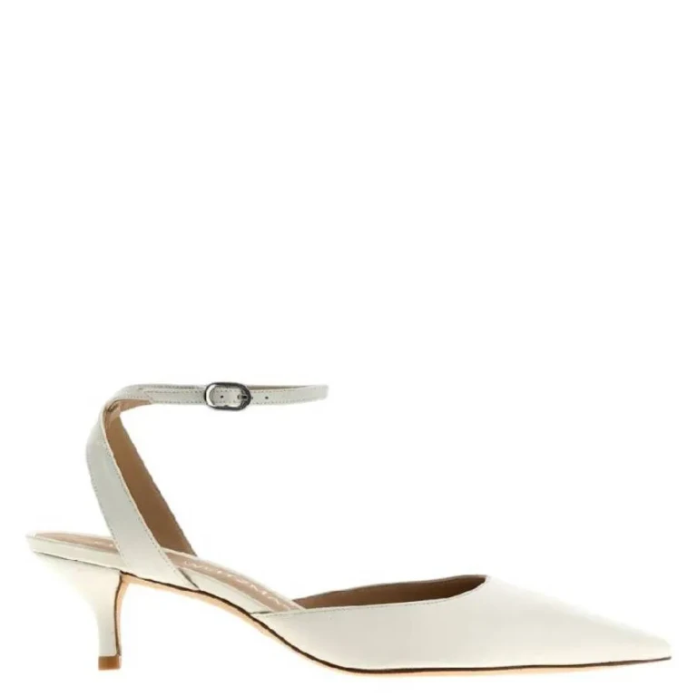 Stuart Weitzman Barelythere 50 Leather Pumps