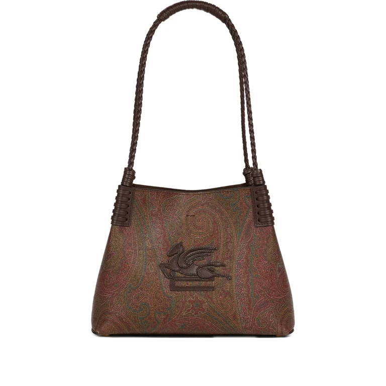 Etro Shopping Libra S Arnica 26x19x12 Brown Borsa - Women