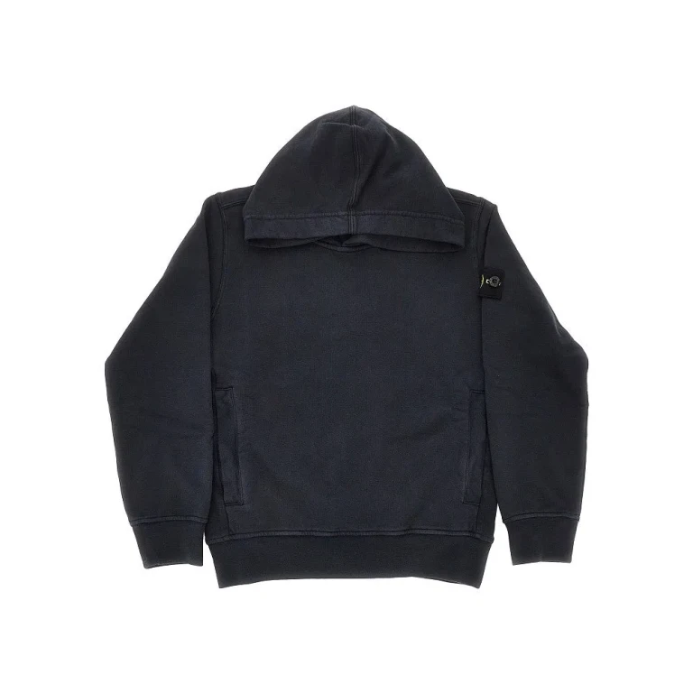 Stone Island 儿童有机棉连帽衫（含标志性徽章，8岁）