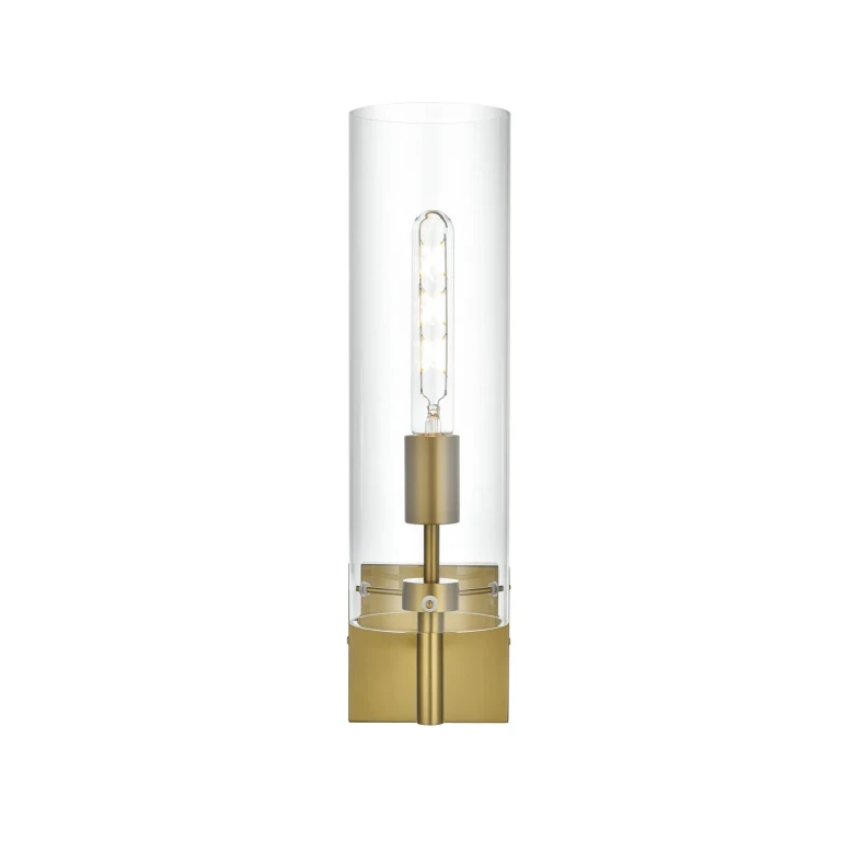 Satin Gold Wall Sconce from the Savant Collection