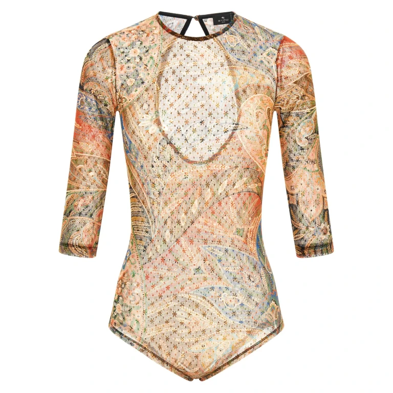 Etro Body Paisley Foliage