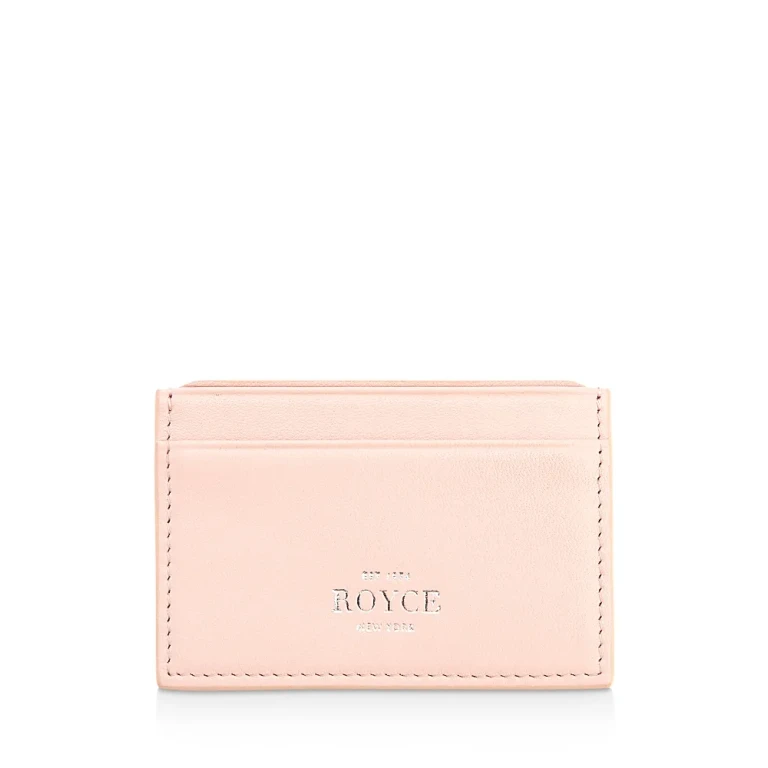 Royce New York Leather Rfid-Blocking Executive Slim Credit Card Case