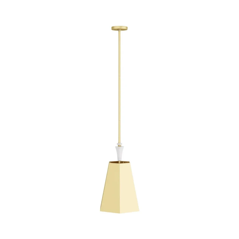 Antique Brass One Light Pendant from the Teagan Collection
