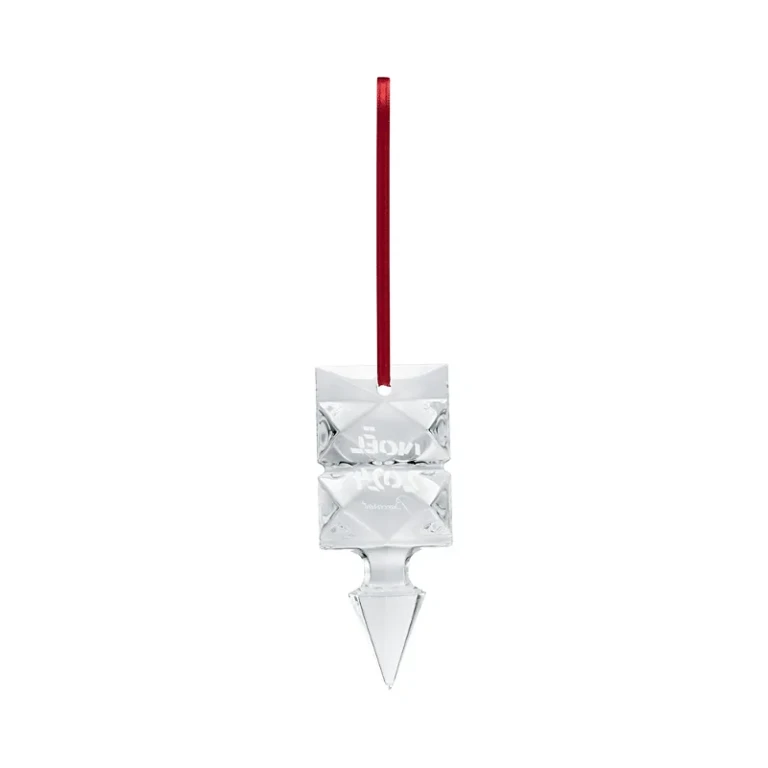 Baccarat Louxor Annual Ornament, Clear