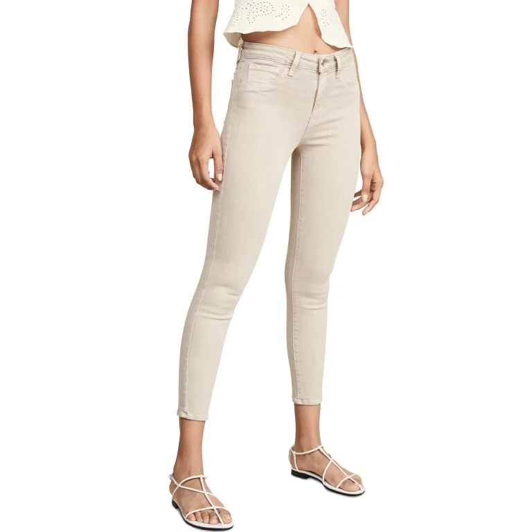 L'AGENCE 마고 하이라이즈 스키니 진 비스킷 30