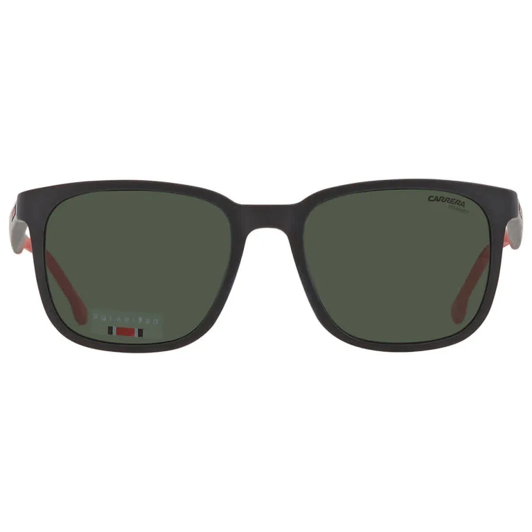Carrera Polarized Green Square Mens Sunglasses CARRERA 8046/S 0003/UC 54