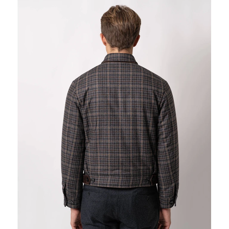 Larusmiani Casual Wool Jacket Elias Dimgray Sportwear Blouson - Men