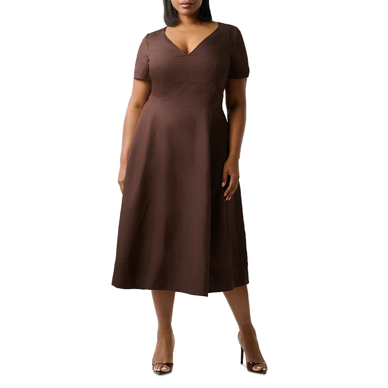 Estelle Plus Akira Midi Dress