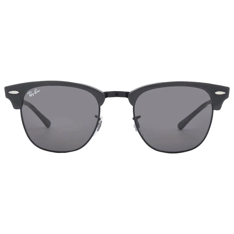 Ray Ban Clubmaster Dark Grey Square Unisex Sunglasses RB3016 1367B1 49