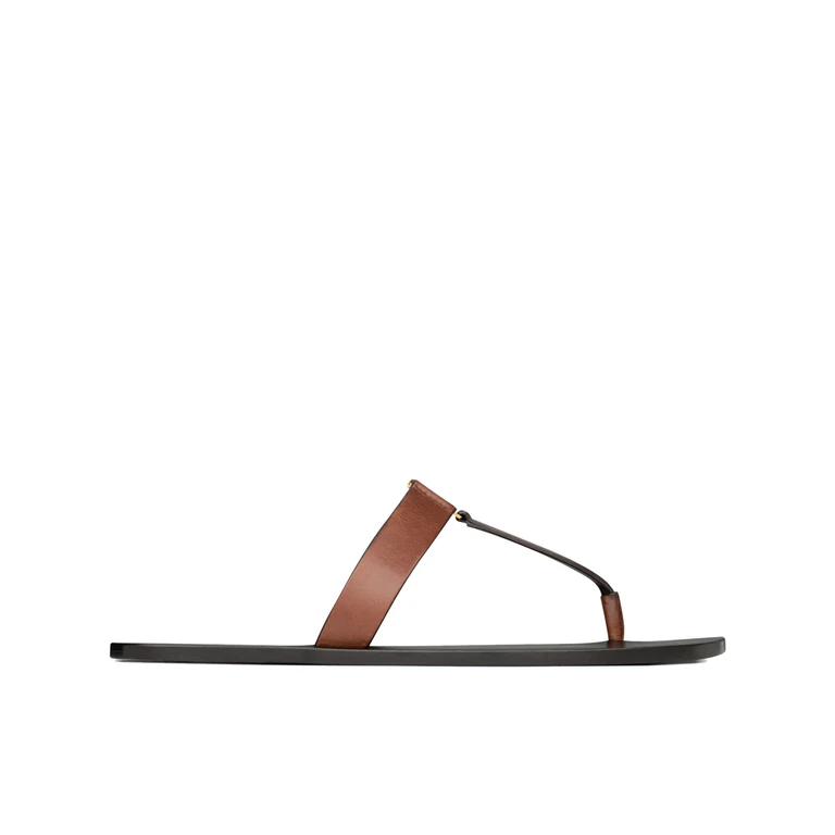 Saint Laurent Sandali Babylone Black Calzature - Women