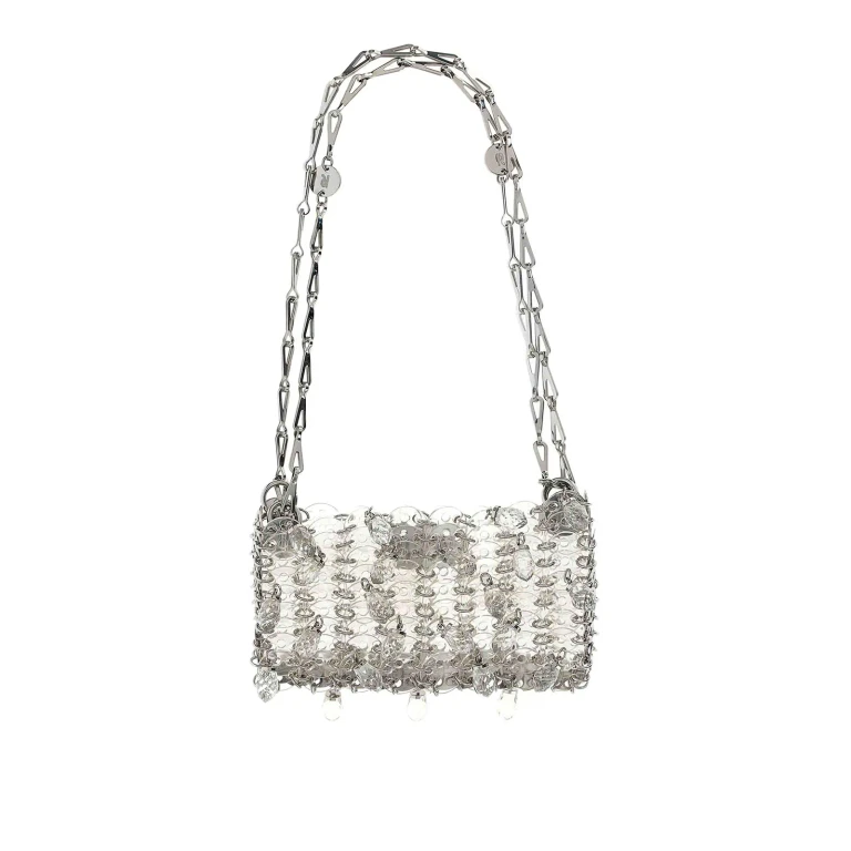 Rabanne Sac Bandoulière - Argent