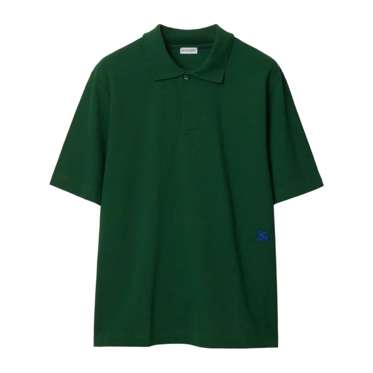 Burberry Logo Embroidered Polo Shirt