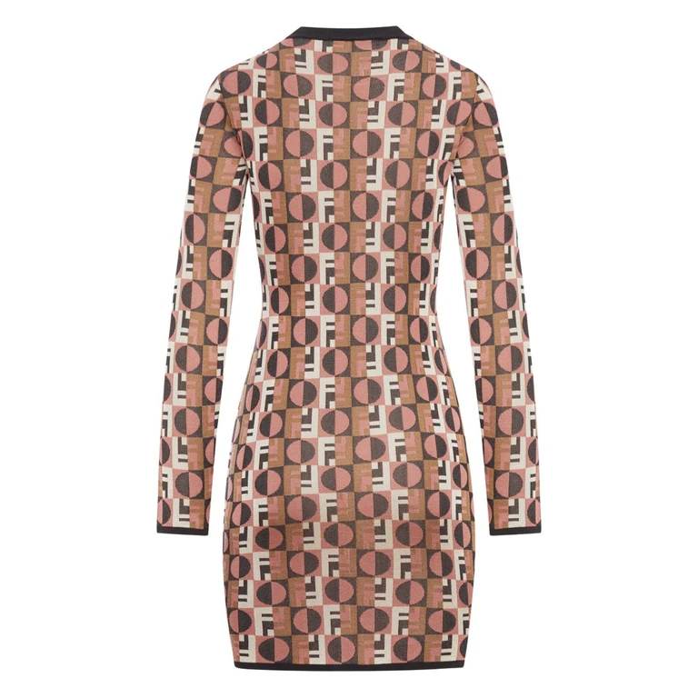 Fendi Dresses Pink Viscose - Women