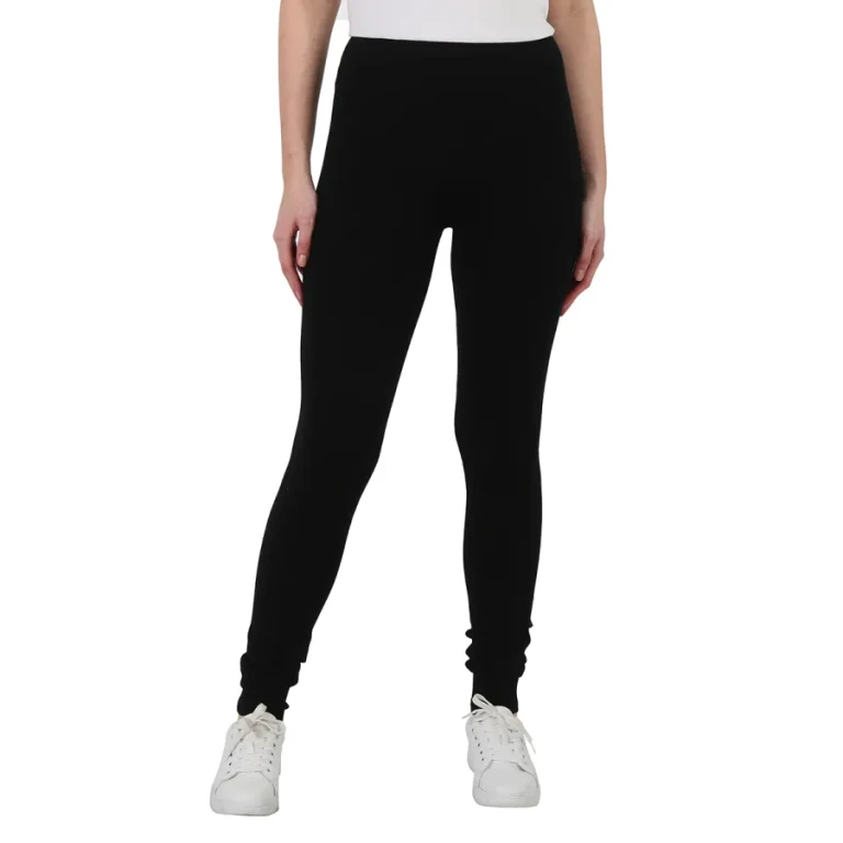 MM6 Ladies High-waisted Knit Leggings