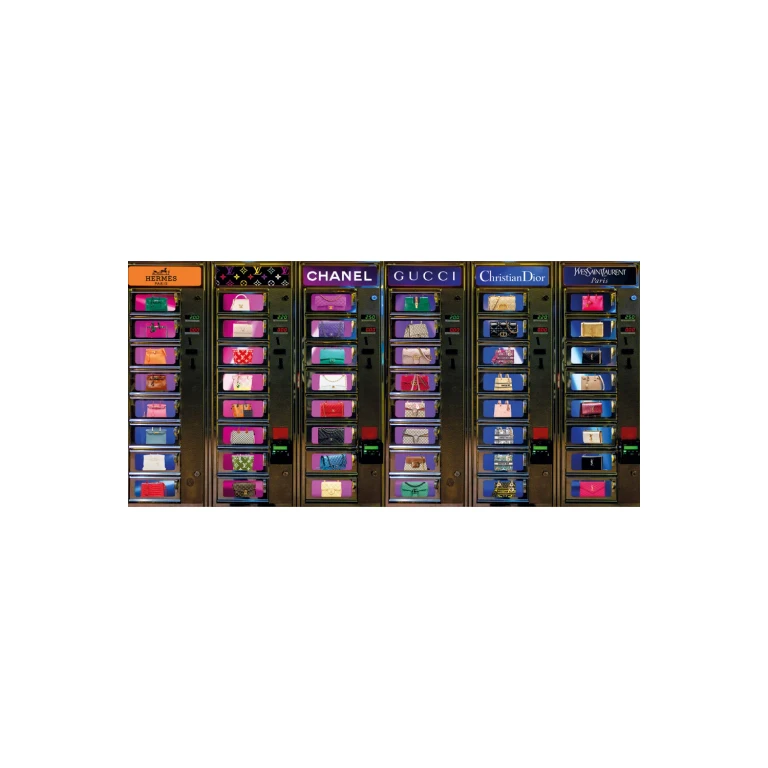 Branded Bags Photographic Artwork | Andrew Martin Fashion Vending